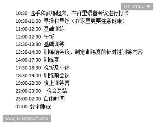 选手生活：职业选手日常作息与训练安排揭秘，职业选手一天的工作内容